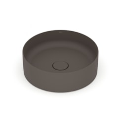 Cuba de Apoio Redonda Sem Mesa Terra T2 Café Roca 39cm