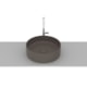 Cuba de Apoio Redonda Sem Mesa Terra T2 Café Roca 39cm - 49a7244c-ebd1-4bb6-8fcb-62d84de7b750