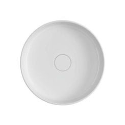 Cuba De Apoio Redonda Slim Branca Deca 40cm