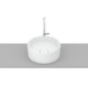 Cuba De Apoio Redonda Terra T1  Branco Roca 30cm - 304ba24e-3ac8-47d6-88a7-e244c8317c53