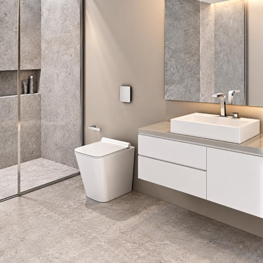 Cuba De Apoio Retangular Branco Docol 60x42cm - Imagem principal - dc1f8f3a-ca6f-441a-809d-a8c36ba6bb14