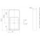 Cuba De Apoio Retangular Branco Frame 76x40x14cm Docol - 21e4d7ea-4ec5-46ee-98f0-ab8601f3caa9