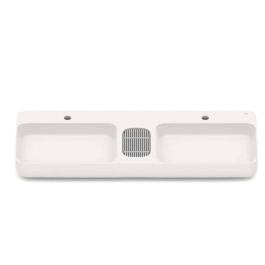 Cuba de Apoio Retangular com Mesa e Válvula Oculta 7/8 Infinity 110x42cm Beige Roca - Imagem principal - 4df5dcd3-db65-48ac-af16-52fc8197b706