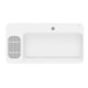 Cuba de Apoio Retangular com Mesa e Válvula Oculta 7/8 Infinity 80x42cm Branco Matte Roca - 0ab1da17-83db-4acd-adac-a4c63eb2a26e