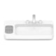 Cuba de Apoio Retangular com Mesa e Válvula Oculta 7/8 Infinity 80x42cm Branco Roca - e0abffa2-c9c2-4593-80d8-83fee46f249a