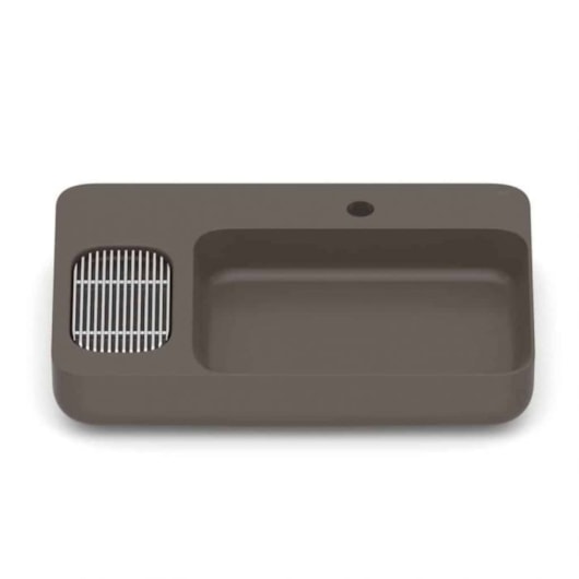 Cuba De Apoio Retangular com Mesa e Válvula Oculta 7/8 Infinity Café Roca 60x42cm - Imagem principal - e39ea1d5-7db8-4358-be3f-c346cc56866c