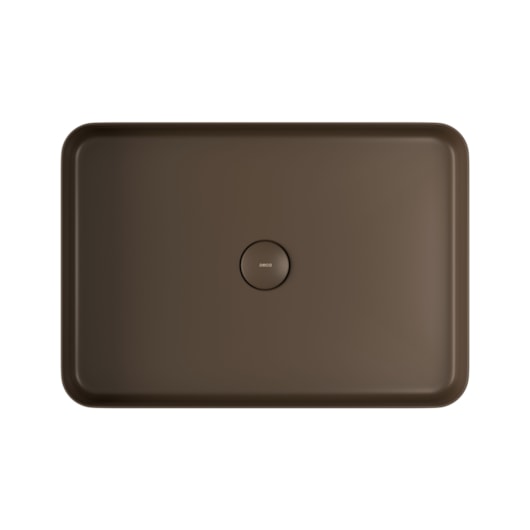 Cuba De Apoio Retangular Corten Matte Deca 50 cm - Imagem principal - ddc046cf-e356-4ff0-b131-502d511ebcd6