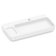 Cuba de Apoio Retangular Sem Saboneteira com Mesa e Válvula Oculta 7/8 Infinity Branco Matte Roca 80x42cm - 363d5754-f611-48b2-81a5-ee4e3ad731dd