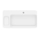 Cuba de Apoio Retangular Sem Saboneteira com Mesa e Válvula Oculta 7/8 Infinity Branco Matte Roca 80x42cm - 1cac095d-fd34-4495-83d2-c8813025c54b