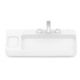 Cuba de Apoio Retangular Sem Saboneteira com Mesa e Válvula Oculta 7/8 Infinity Branco Matte Roca 80x42cm - d98ac9b8-8a07-4eca-9e5b-61fd6c636853