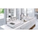 Cuba de Apoio Retangular Sem Saboneteira com Mesa e Válvula Oculta 7/8 Infinity Branco Roca 60x42cm - 8a9392b9-390a-4d90-bfcd-9669109f4818