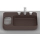 Cuba de Apoio Retangular Sem Saboneteira com Mesa e Válvula Oculta 7/8 Infinity Café Roca 60x42cm - fd450efc-d050-4b36-a3c0-86d091eb66d8
