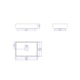 Cuba De Apoio Retangular Slim Branco Deca 60cm - 2dc0dd1e-8aa7-43a3-b431-979b48017f58