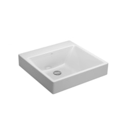 Cuba De Apoio Retangular Sport 50cm Com Mesa L.98 Branco Deca