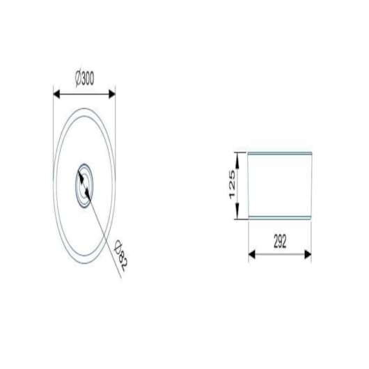 Cuba de Apoio Roca Redonda Branco Terra T1 - Imagem principal - 9ab63ced-dea6-40b6-b8d8-929f8fbc31e6