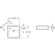 Cuba De Apoio Ruy Ohtake 41x41cm Café Roca - a016f553-a5d3-4757-9094-b106bb2b091e