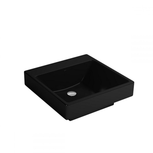 Cuba De Apoio/sobrepor Quadrada 50cm L98 Com Mesa Ébano Deca - Imagem principal - ecf9c97d-a48f-43bc-88c1-9b3baad682a6