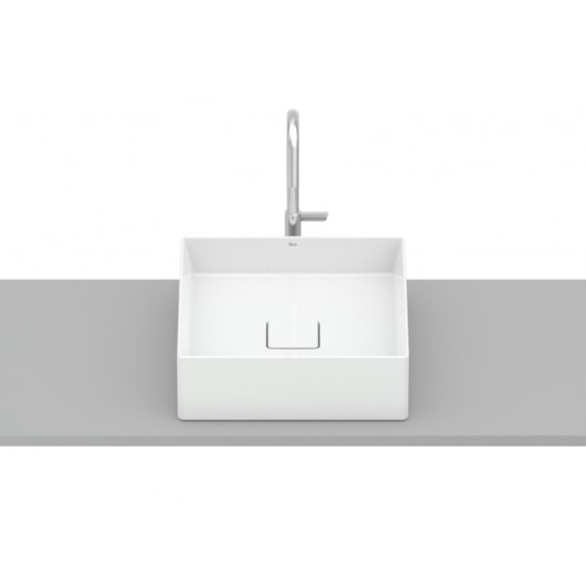 Cuba de Apoio Terra Quadrada Sem Mesa T4 Roca 35x35Cm - Imagem principal - 1467a577-db03-4637-b430-8f7aecaa1d49