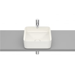 Cuba De Apoio Válvula 7/8 Square Inspira Beige Roca 37x37cm