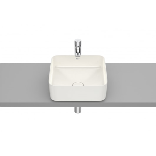 Cuba De Apoio Válvula 7/8 Square Inspira Beige Roca 37x37cm - Imagem principal - 1e8d3548-0631-4090-8885-5816fe0501cb