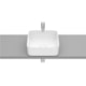 Cuba De Apoio Válvula 7/8 Square Inspira Branco Matte Roca 37x37cm - 8b7a3df0-5660-4920-ad43-402e226bdd39