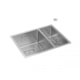 Cuba De Cozinha Inox Dupla Wish Com Válvula Deca 55x40x20cm - 5b393854-bbe4-47db-a3a6-ba14c9afc174