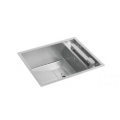 Cuba De Cozinha Inox Supra Com Válvula Deca 52,8X44cm