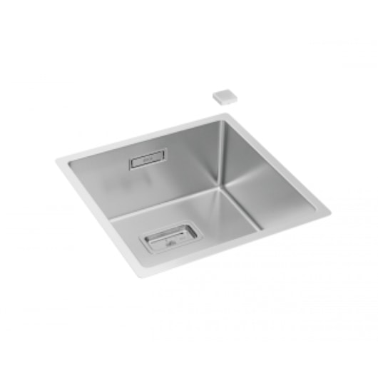 Cuba De Cozinha Inox  Wish Com Válvula Deca 44x44x20cm - Imagem principal - 6a5f4ccd-9aca-4d13-b2a5-e14ad6d22154