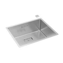 Cuba De Cozinha Inox Wish Com Válvula Deca 50x40x20cm
