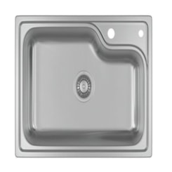 Cuba De Cozinha Retangular Inox Com Deck Facile Deca 60x40cm