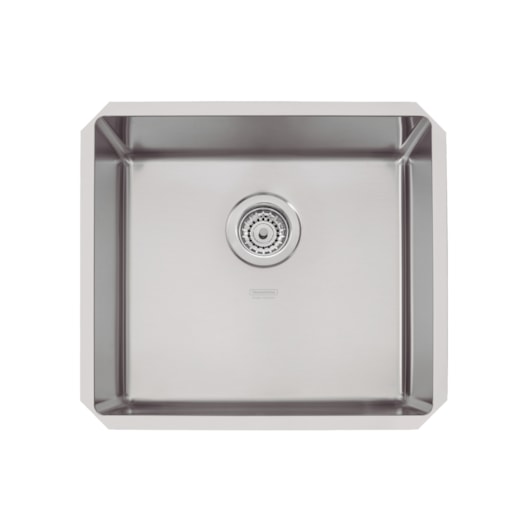 Cuba de embutir Design Collection Quadrum Undermount em Aço Inox com Acabamento Scotch Brite 45 U 45x40cm 94006/112 Tramontina - Imagem principal - 723ecb51-3f9e-4598-8d66-40f104da282f