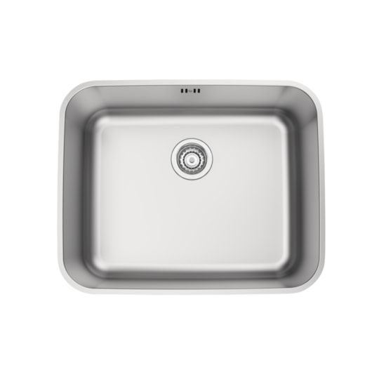 Cuba De Embutir Dora Aço Inox Escovado Com Válvula e Escape Tramontina 50x40cm - Imagem principal - 43119fb0-3958-42cb-9031-374fee4957b4