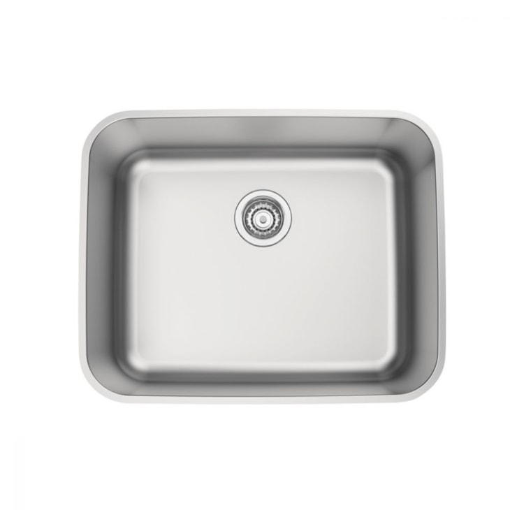 Cuba De Embutir Dora Com Aço Inox Escovado E Válvula 4.1/2 R6 Tramontina 50x40cm