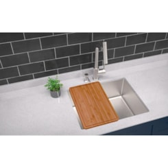 Cuba De Embutir Em aço Inox Com Acessórios Design Quadrum Tramontina 54x44x20,5