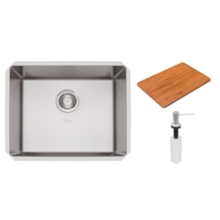 Cuba De Embutir Em aço Inox Com Acessórios Design Quadrum Tramontina 54x44x20,5