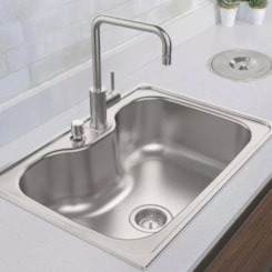 Cuba De Embutir Morgana Inox Escovado Tramontina 69x49cm