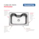 Cuba De Embutir Morgana Inox Escovado Tramontina 69x49cm - ab907702-d022-4ce5-9037-024b98eca93e
