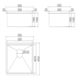 Cuba De Embutir Ou Sobrepor De Inox Para Cozinha Cub2004 Dourado Escovado Rubinettos 55x45x20cm - 0dbee034-ff28-4c6a-b080-a34db7d62d0e