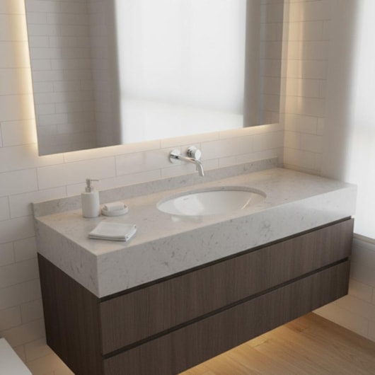 Cuba de Embutir Oval Cinza Real Deca 49X36,5cm - Imagem principal - f2ab9cf2-5faa-42d3-ab1b-053a613e680f