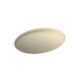 Cuba De Embutir Oval L37 Creme Deca 49x36,5 cm - 461c2182-ce97-4387-8584-410b987cdb85