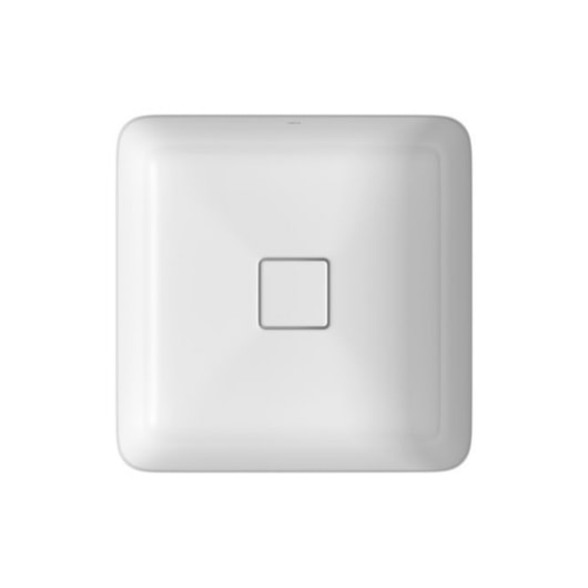 Cuba De Embutir Quadrada Branco Deca 40cm - Imagem principal - 71212e5f-883a-40b9-a374-59dd50e3f86c