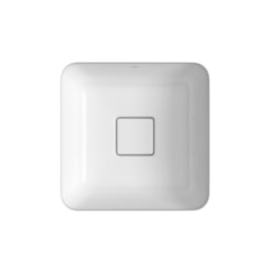 Cuba De Embutir Quadrada Slim Branco Deca 30cm Cuba De Embutir Quadrada Slim Branco Deca 30cm