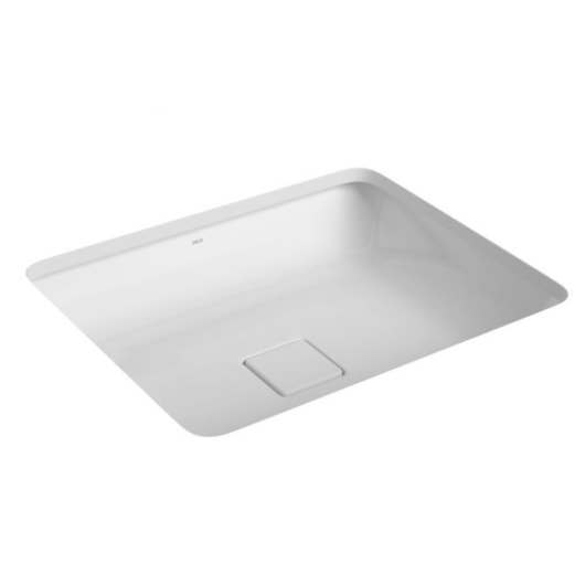 Cuba De Embutir Retangular Branco Deca 50cm - Imagem principal - d90328eb-9775-4b76-8ff1-aa1ce609f449