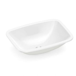 Cuba De Embutir Retangular Branco Incepa 51x37cm