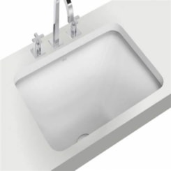 Cuba De Embutir Retangular L375 Branco Deca 48x36cm Cuba De Embutir Retangular L375 Branco Deca 48x36cm