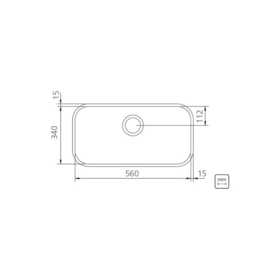 Cuba De Inox Com Válvula Lavínia Alto Brilho Tramontina 56x34x17cm - Imagem principal - 26d8d971-d649-46a4-9da1-4ac05e05a2f4