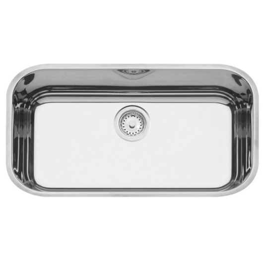 Cuba De Inox Com Válvula Lavínia Alto Brilho Tramontina 56x34x17cm - Imagem principal - 7c344053-ad32-4bda-b610-13d863adc9a8