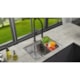 Cuba De Inox Fuzionale 231 59x37,3cm 4.1/2 Com Válvula e Acessórios 20231 Acetinada Debacco - 5d687530-e2b7-46a9-852b-ef949ae2d8e4