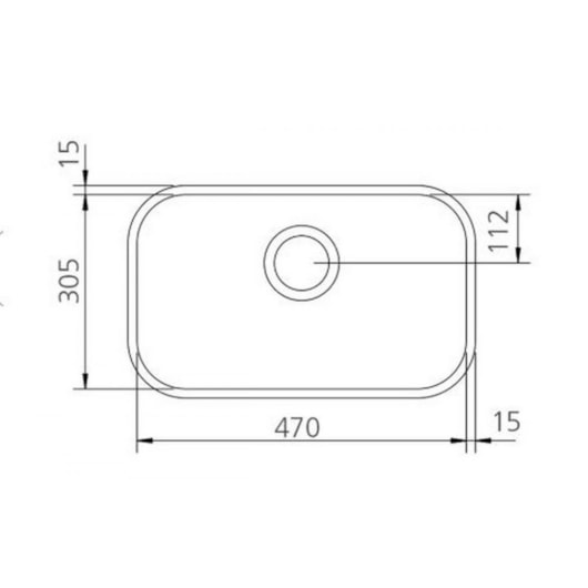 Cuba De Inox N1 Com Válvula Lavínia Alto Brilho Tramontina 47x30x17cm - Imagem principal - c9ab44a0-bc10-4b32-a3e8-59a9fab0f118