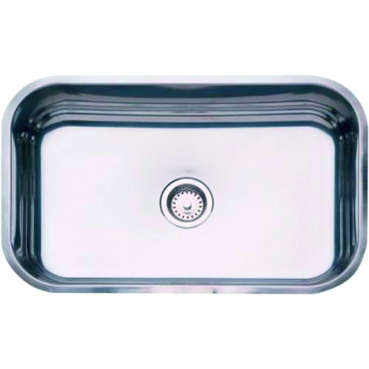 Cuba De Inox N2 Lavínia 3.1/2'  Alto Brilhante Tramontina 56x34x17cm - Imagem principal - 4dd00340-8a79-483a-a058-a1ed802a4b68